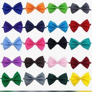 Colorful Kids Bow Tie Set